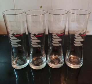 6 Bicchieri Asahi da 0,20 CL nuovi a€20.