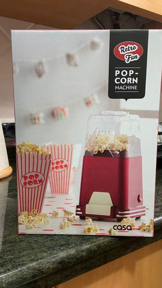 Palomitera roja vintage