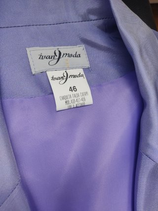 Conjunto falda corsé y chaqueta de fiest