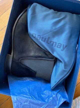 Botin chelsea piel potro