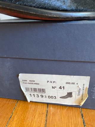 Botin chelsea piel potro