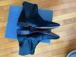 Botin chelsea piel potro