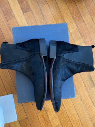 Botin chelsea piel potro