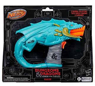 Nerf NER Dungeons y  Dragons RAKOR Blaster