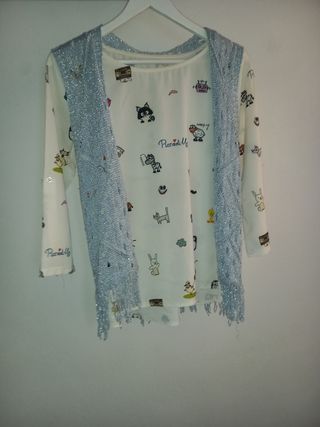 PACKS Chaleco+Vaquero+Blusa