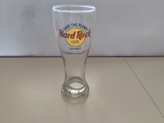 Bicchiere birra Hard Rock Cafè Sidney da collezion