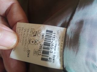 Abrigo piel sintético visón