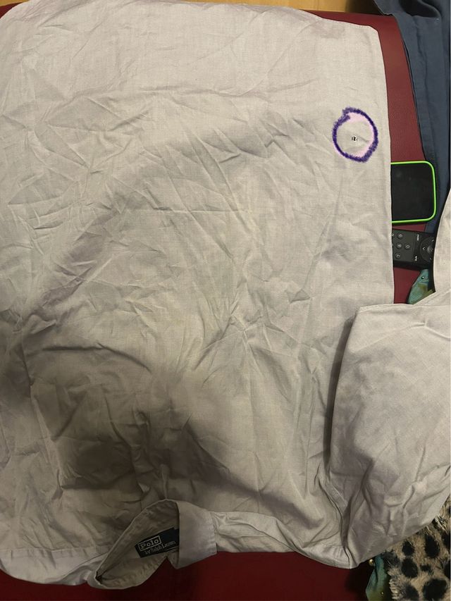 Camisa Ralp Lauren Malva claro