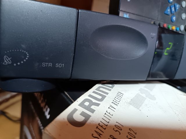 Decodificador parabólica vía satélite