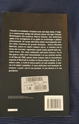 4 libri autore V.M. Manfredi