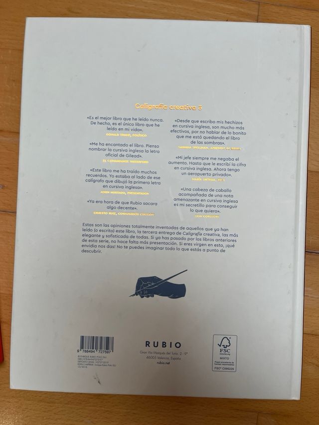 Caligrafía creativa (RUBIO)
