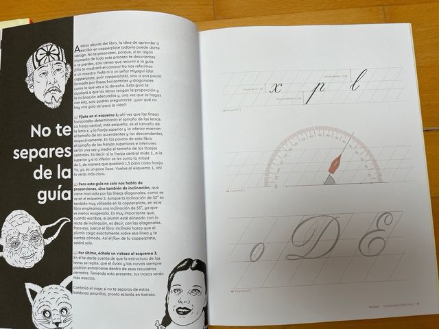 Caligrafía creativa (RUBIO)