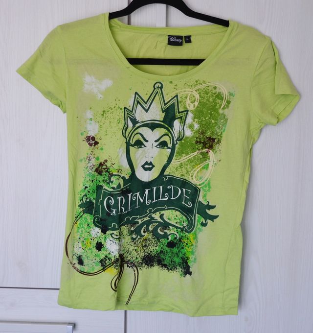 t-shirt disney grimilde verde lime