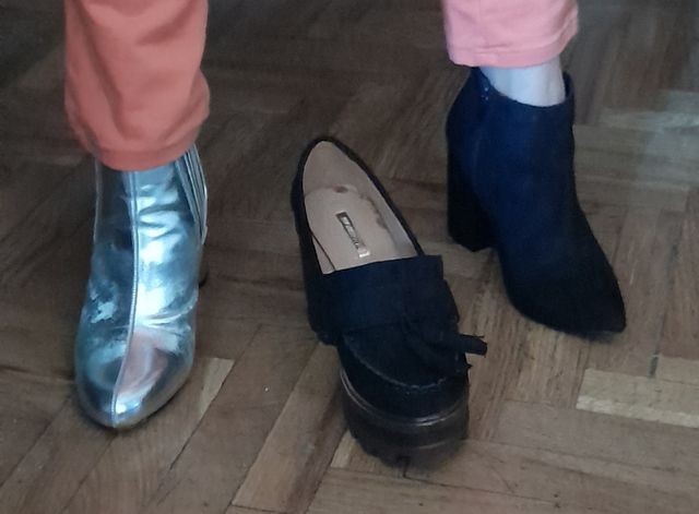 BOTINES Y ZAPATO CÓMODO Y ELEGANTE.