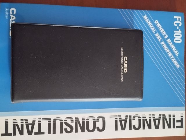 Calculadora Casio FC-100