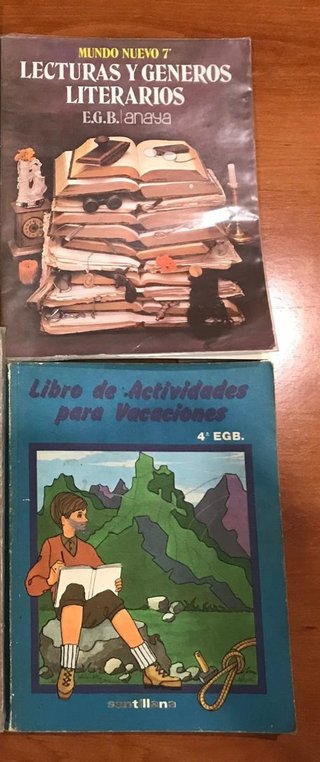 Libros de EGB, Antiguo