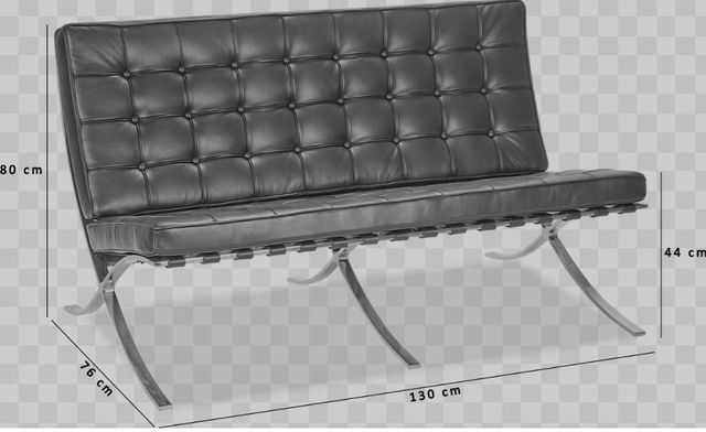 Sofa estilo Barcelona 2 plazas