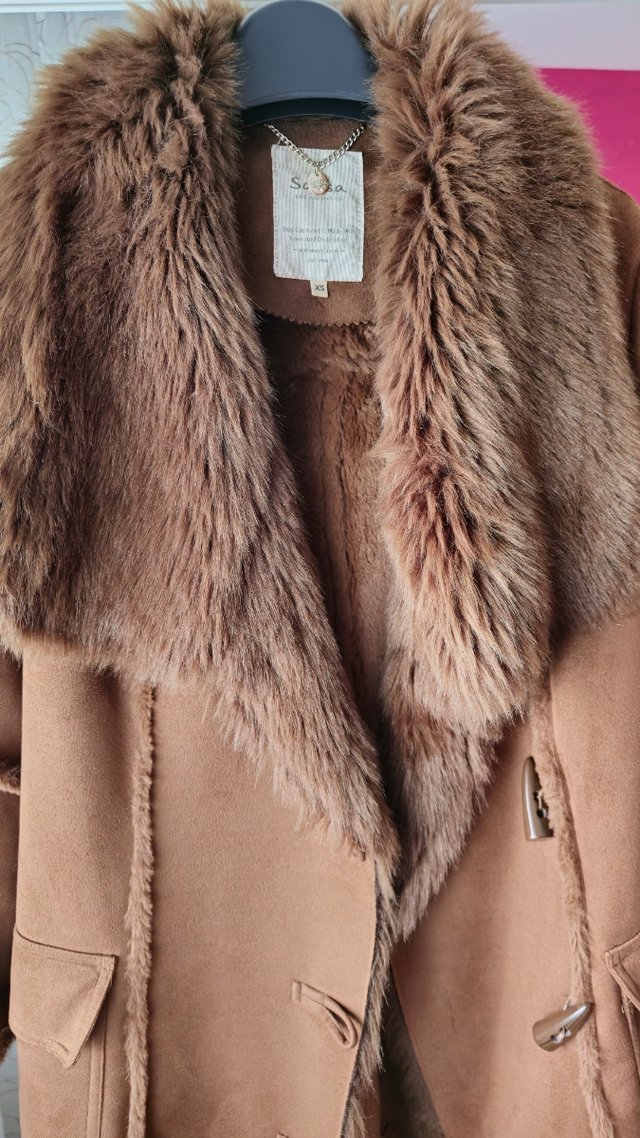 Abrigo doble faz Salsa