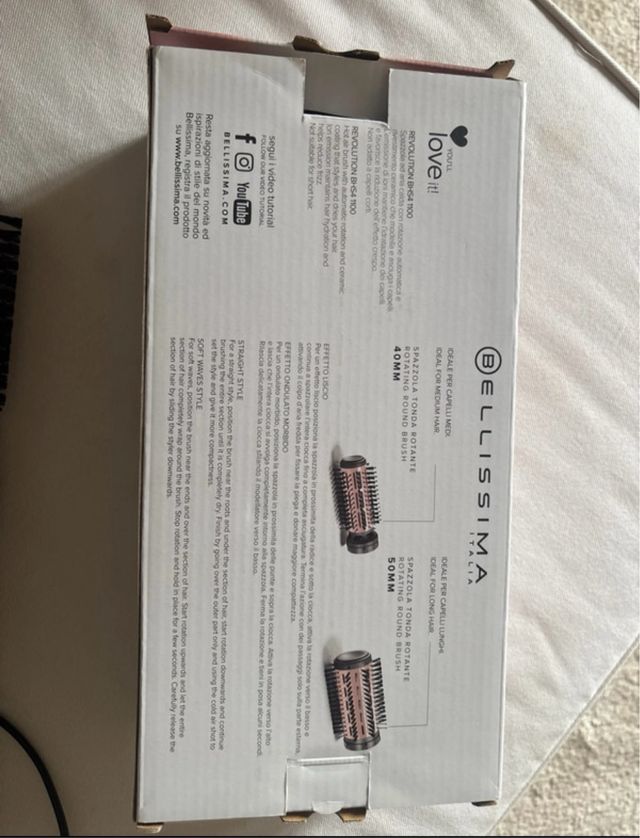 Spazzola arriccia capelli, BELLISSIMA