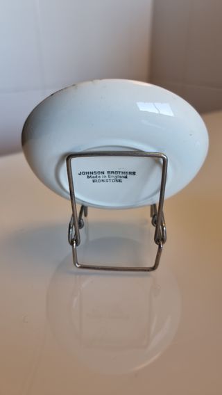 2 taças antigas estilo inglês + relógio