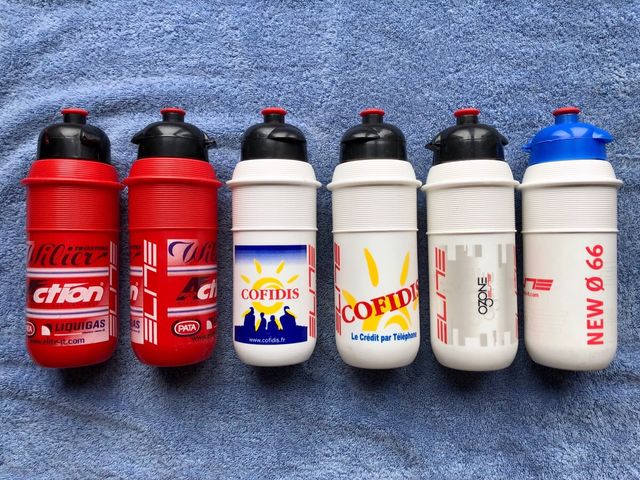 Lotto 6 borracce ciclismo vintage (nº11)