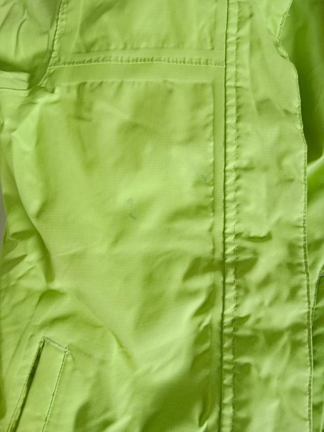 Anorak verde flúor 7 - 8 años