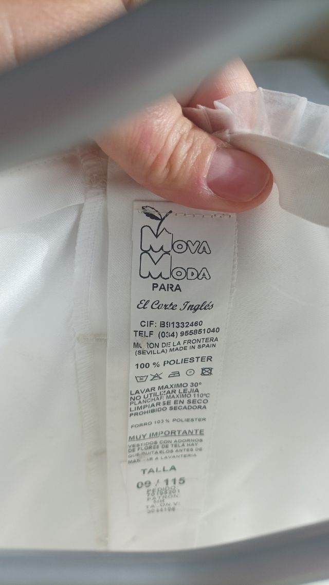 Vestido de comunión