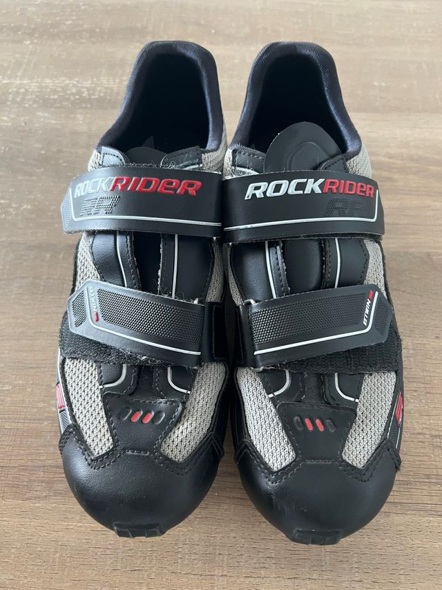 Zapatillas ciclismo con calas Rockrider número 41