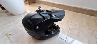 Casco carbono motocross acerbis