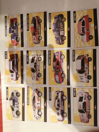 12 CERTIFICADOS SCX RALLY MITICOS