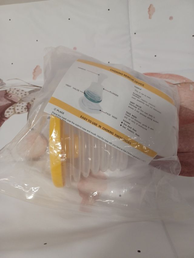 Máscara anti ahogo anti atragantamiento