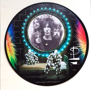 Vinile 33 giri da parete omaggio ai Pink Floyd