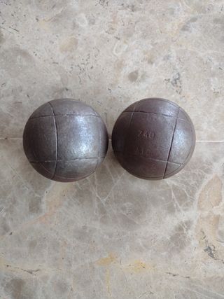 2 bolas petanca obut