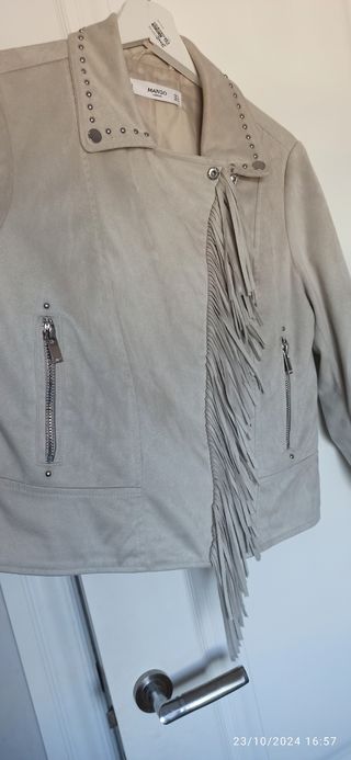 Chaqueta biker Mango