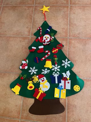 Arbol navidad fieltro