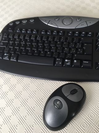 Teclado y raton Logitech inalambricos