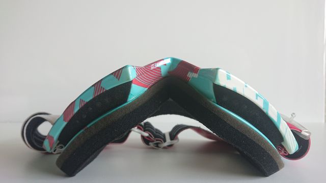 O'neal B-10 Pixel Red Petrol Clear Lens