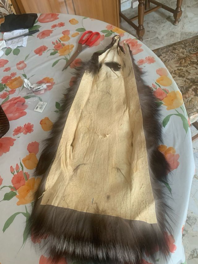 Collo di pelliccia di volpe