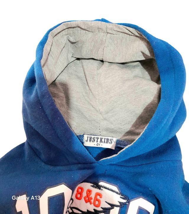 Felpa bambino Just Kids 4 anni