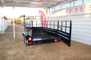 Remolque doble eje con freno