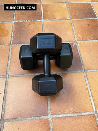 Pareja 7,5 kg mancuernas pesas crossfit gym