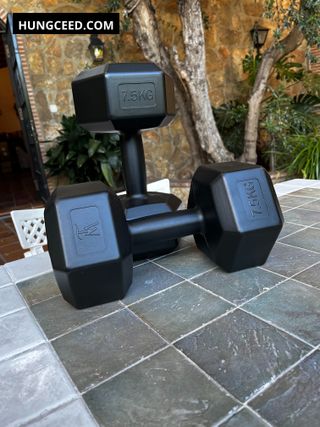 Pareja 7,5 kg mancuernas pesas crossfit gym