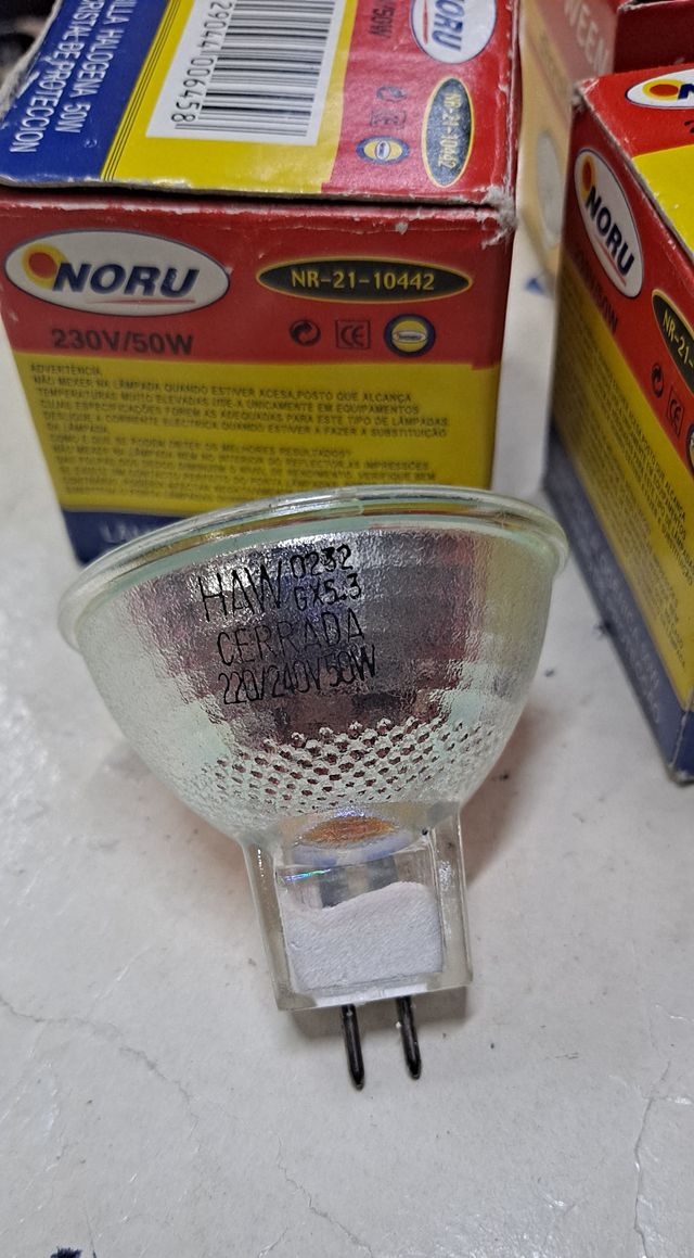 Bombilla halogena directa