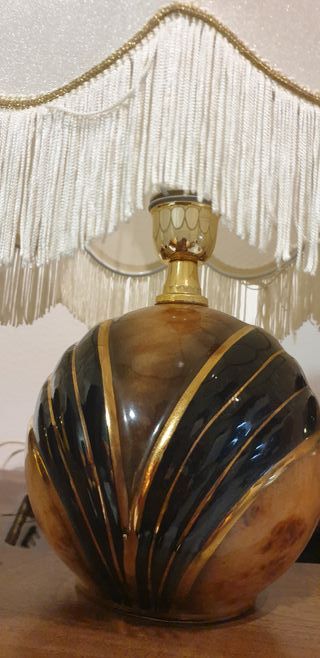 Tris di lampade in ceramica