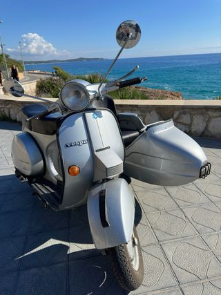 Vespa con Sidecar - Funciona perfecta - ITV al día