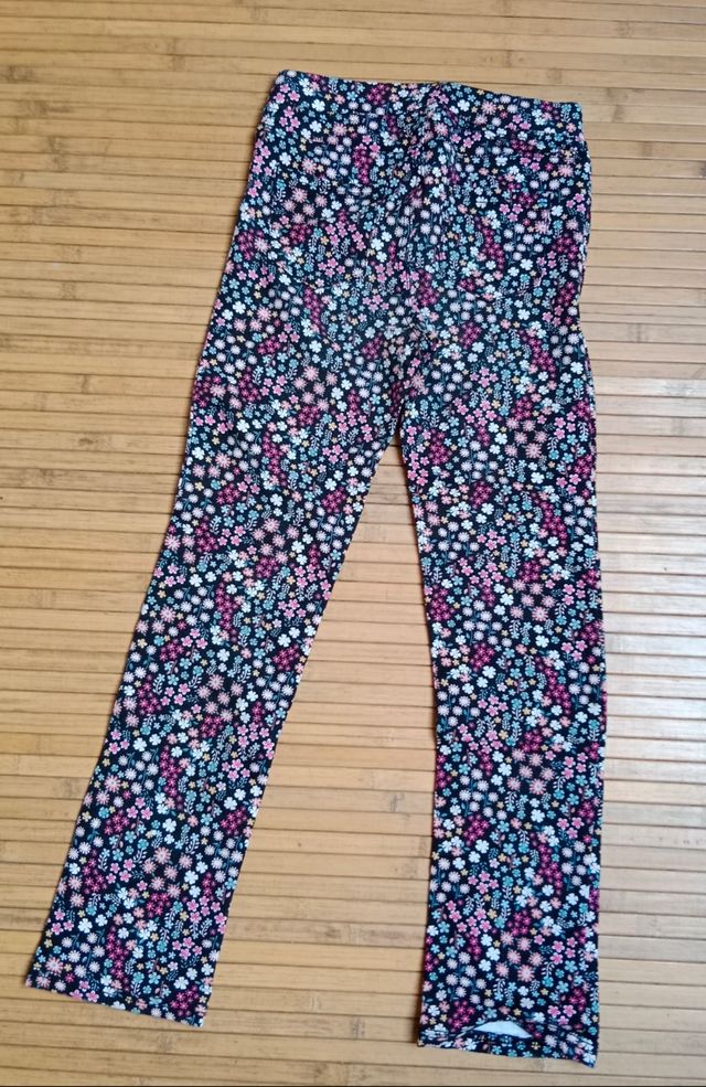 Leggins floreada HM, talla 9/10