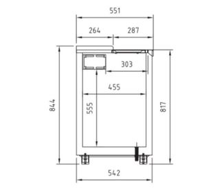 Botellero INOXIDABLE 2,50 metros 5 puertas