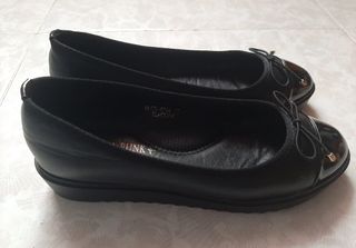 Manoletinas de piel nueva