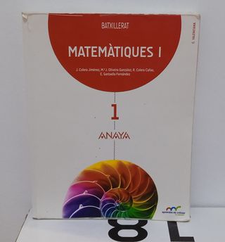 Matemàtiques I.