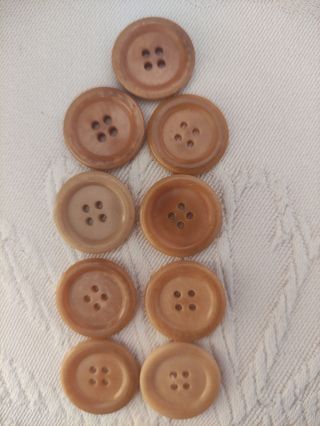 Conjunto de botones color café 1